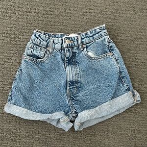 Zara high waisted Jean shorts